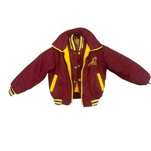 Vintage 90s NFL Touchdown Washington Redskins Youth Winter Jacket Sears Size M